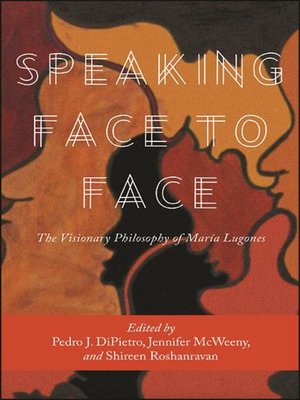 cover image of Speaking Face to Face